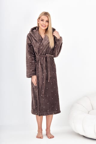 ⁨SZLAFROK L&L DAMSKI 2595 DOLLY ONYX (kolor onyx, rozmiar S)⁩ w sklepie Wasserman.eu