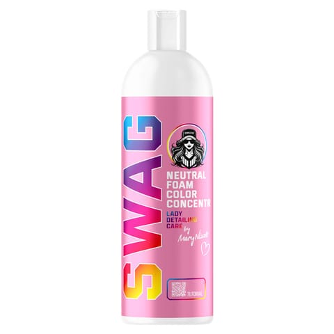 ⁨Swag LADY NEUTRAL FOAM COLOR 1:20 500ml - aktywna kolorowa piana do mycia o neutralnym pH⁩ w sklepie Wasserman.eu