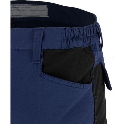 ⁨SPODNIE STRETCH GRANATOWO-CZARNE, "2XL", CE, LAHTI⁩ w sklepie Wasserman.eu
