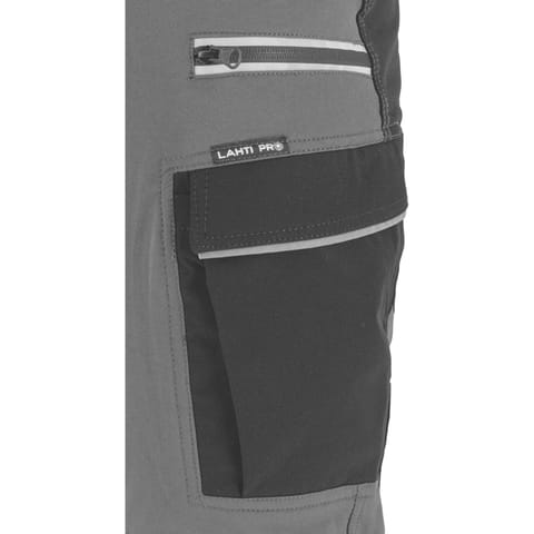 ⁨SPODNIE STRETCH SZARO-CZARNE, "3XL", CE, LAHTI⁩ w sklepie Wasserman.eu