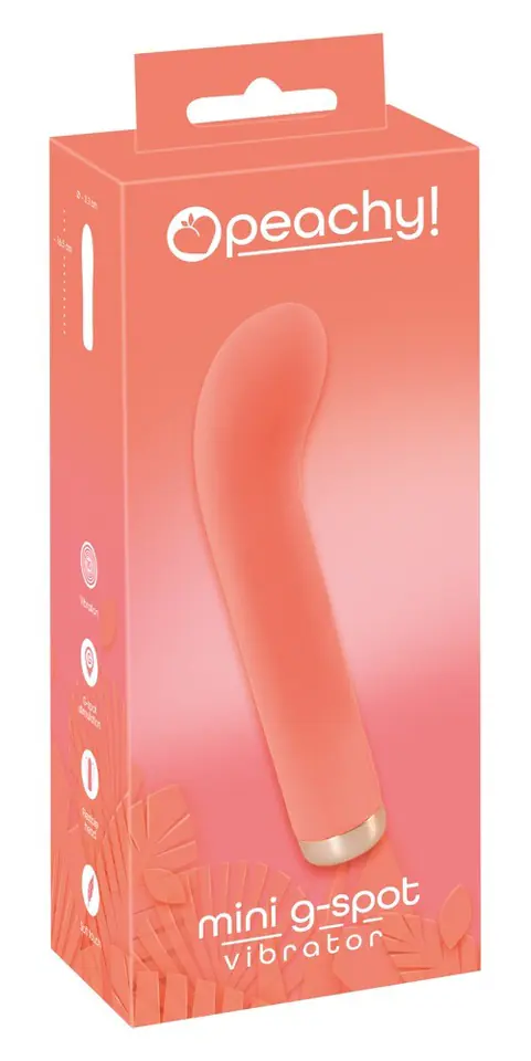 ⁨Mini vibrator for G-spot Peachy 16,5 cm⁩ at Wasserman.eu