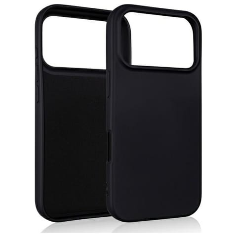 ⁨Etui Beline Silicone do iPhone 17 Pro    Max czarny⁩ w sklepie Wasserman.eu