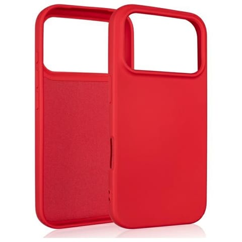 ⁨Etui Beline Silicone do iPhone 17 Pro    Max czerwony⁩ w sklepie Wasserman.eu