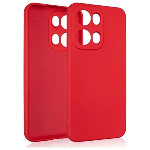 ⁨Etui Beline Silicone do Oppo Reno 13 Pro czerwony⁩ w sklepie Wasserman.eu