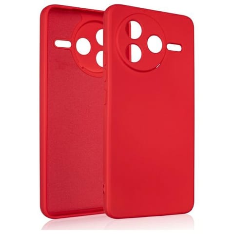 ⁨Etui Beline Silicone do Poco F7 Pro      czerwony⁩ w sklepie Wasserman.eu