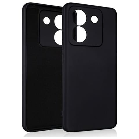 ⁨Etui Beline Silicone do Poco M7 Pro      czarny⁩ w sklepie Wasserman.eu