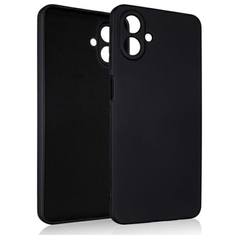 ⁨Etui Beline Silicone do Samsung Galaxy   A07 czarny⁩ w sklepie Wasserman.eu