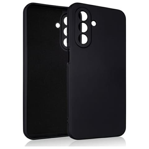 ⁨Etui Beline Silicone do Samsung Galaxy   A17 4G czarny⁩ w sklepie Wasserman.eu