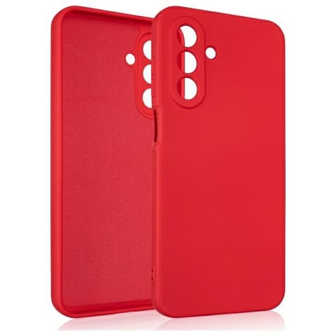 ⁨Etui Beline Silicone do Samsung Galaxy   A17 4G czerwony⁩ w sklepie Wasserman.eu