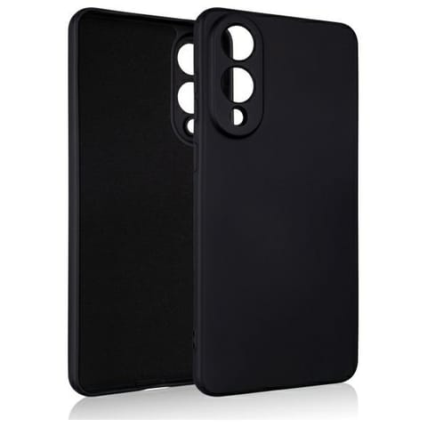 ⁨Etui Beline Silicone do Samsung Galaxy   S25 Edge czarny⁩ w sklepie Wasserman.eu