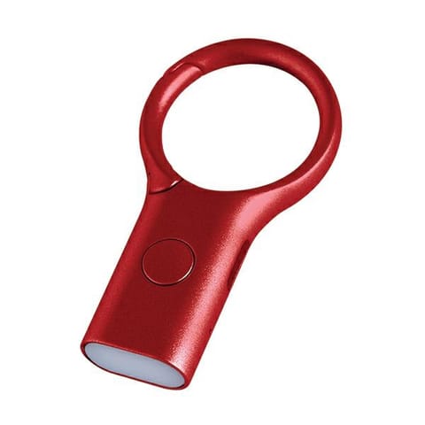 ⁨Lexon Nomaday Brelok z latarkąciemnoczerwony/dark red LL136DR⁩ w sklepie Wasserman.eu