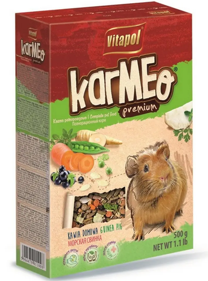 ⁨VITAPOL Food for guinea pig 500 g⁩ at Wasserman.eu