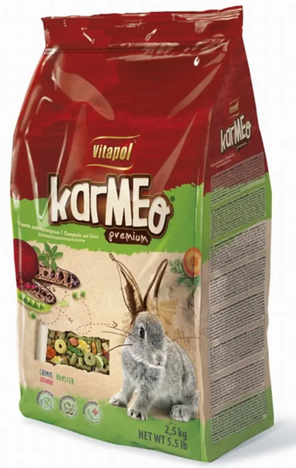 ⁨VITAPOL KARMEO Premium Complete Rabbit Food 2,5kg⁩ at Wasserman.eu