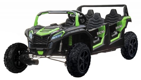⁨Pojazd 4-osobowy Buggy ATV RACING UTV2000 Z Baterią Li-ion Zielony⁩ w sklepie Wasserman.eu