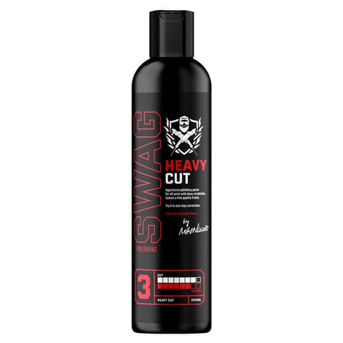 ⁨Swag HEAVY CUT V2 250ml - mocno ścierna pasta polerska⁩ w sklepie Wasserman.eu
