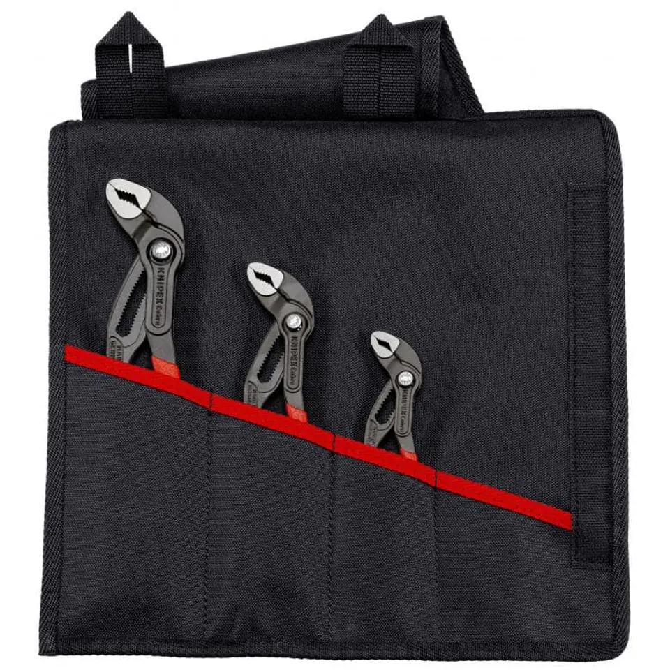 ⁨SET OF PIPE PLIERS IN A 3-PIECE CASE 125,180,250MM.⁩ at Wasserman.eu