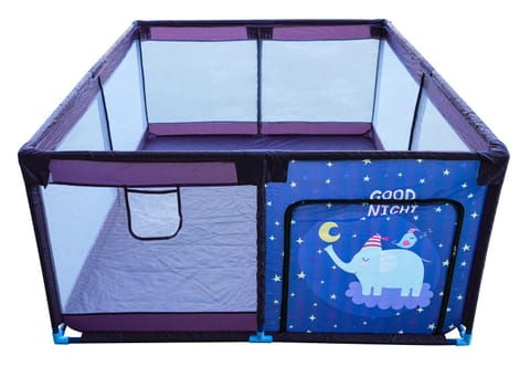 Miękki Kojec Dla Dzieci Prostokąt Nocny Słonik w sklepie Wasserman.eu