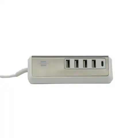 ⁨Power strip 4 USB+1 C 1,5m Brennenstuhl 1508230⁩ at Wasserman.eu