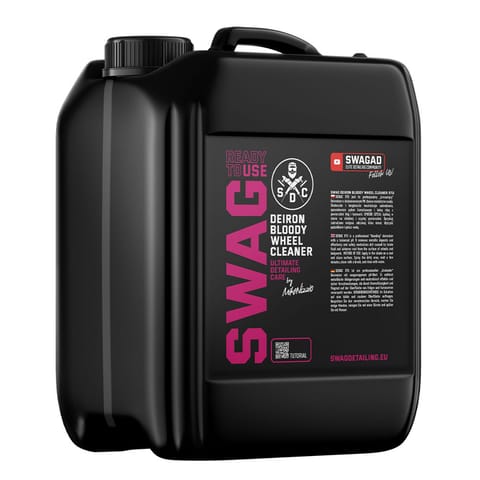 ⁨Swag DEIRON BLOODY WHEEL CLEANER RTU V1.1 5L - deironizer do felg i lakieru⁩ w sklepie Wasserman.eu