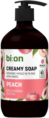 ⁨BIO NATURELL Kremowe mydło w płynie z pompką Brzoskwinia 473 ml⁩ w sklepie Wasserman.eu