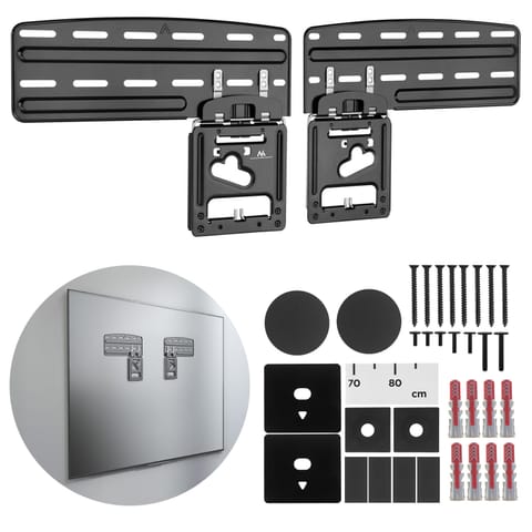 ⁨Uchwyt / wieszak do TV Maclean, kompatybilny z telewizorami Samsung QLED, 43"-85", max. 60kg, MC-806 N⁩ w sklepie Wasserman.eu