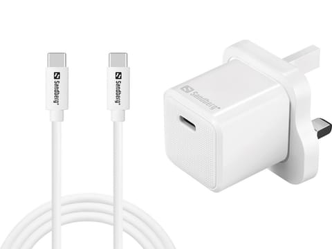 ⁨Sandberg USB-C 20W Charger UK+USB-C to⁩ w sklepie Wasserman.eu