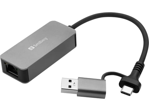 ⁨Sandberg USB-C/A 2.5 GbE RJ45 Adapter⁩ w sklepie Wasserman.eu