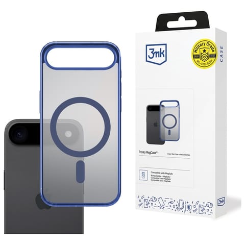 ⁨Etui 3MK Frosty MagCase do Apple iPhone  17 Air niebieski⁩ w sklepie Wasserman.eu
