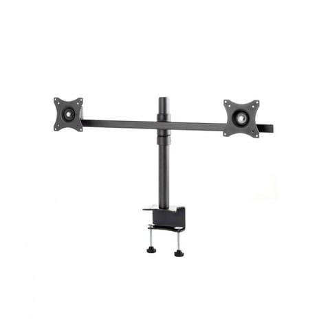 ⁨SV05 Uchwyt biurkowy do dwóch monitorów 19-27 cali VESA 75x75 - 100x100 20 kg⁩ w sklepie Wasserman.eu