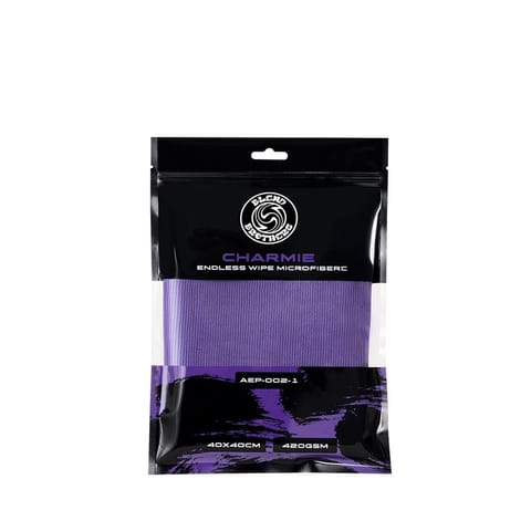 ⁨Blend Brothers CHARMIE Microfiber Purple 40x40cm - mikrofibra bezkrawędziowa⁩ w sklepie Wasserman.eu