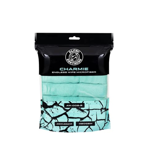 ⁨Blend Brothers CHARMIE 5-Pack Microfiber Turquoise 40x40cm - zestaw 5 sztuk mikrofibr⁩ w sklepie Wasserman.eu
