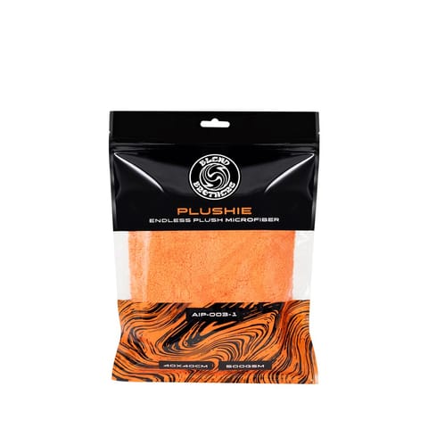 ⁨Blend Brothers PLUSHIE Microfiber Orange 40x40cm - delikatna mikrofibra do lakieru⁩ w sklepie Wasserman.eu
