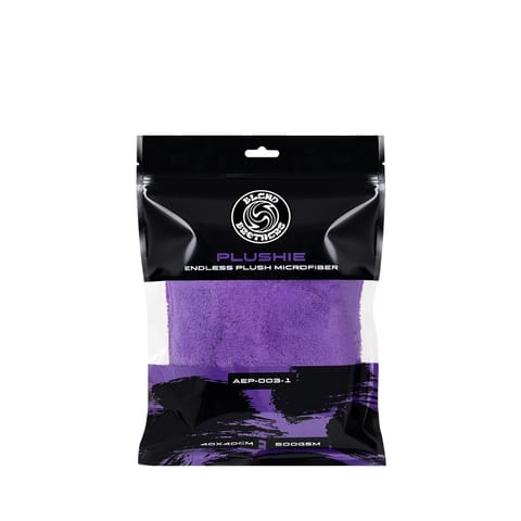 ⁨Blend Brothers PLUSHIE Microfiber Purple 40x40cm - delikatna mikrofibra do lakieru⁩ w sklepie Wasserman.eu
