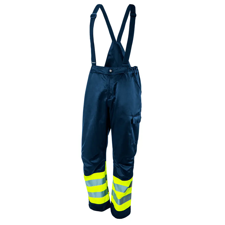 ⁨Dungarees, work, warning, navy blue, size S⁩ at Wasserman.eu