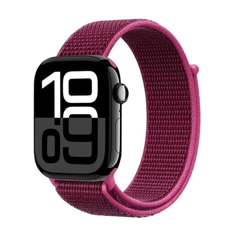 ⁨Crong Nylon - Pasek sportowy do Apple Watch 38/40/41/42 mm (Magenta Fusion)⁩ w sklepie Wasserman.eu