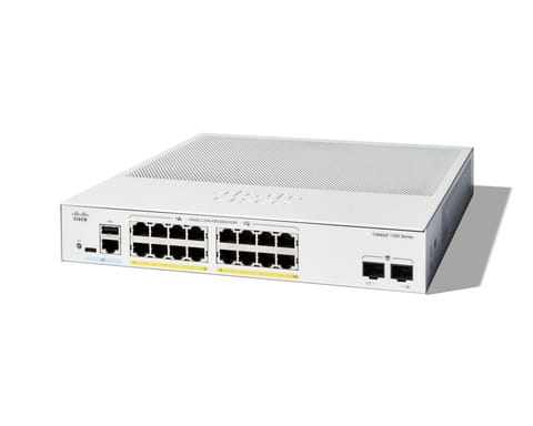 ⁨Cisco 16Fp-2G Managed Switch, 16⁩ w sklepie Wasserman.eu