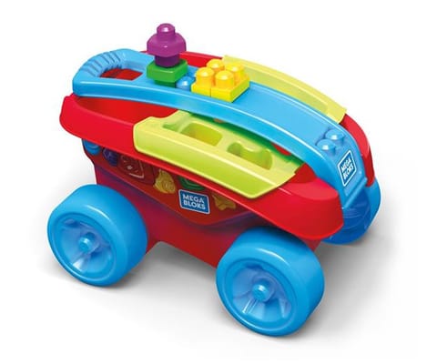 ⁨MEGA BLOKS WÓZEK SORTER KSZTAŁTÓW⁩ w sklepie Wasserman.eu