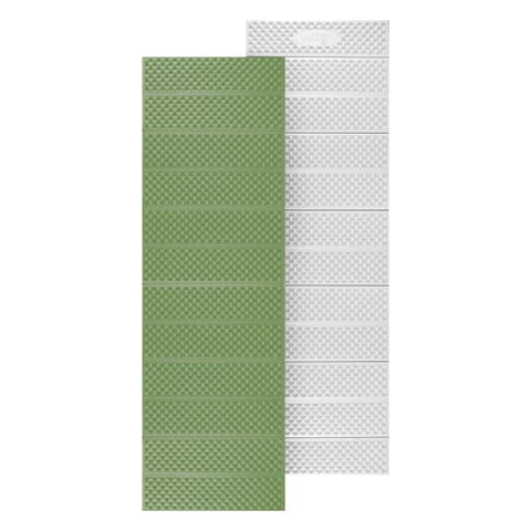 ⁨NC17103 KARIMATA SKŁADANA TURYSTYCZNA Z PODBICIEM ALUMINIOWYM + XPE 195 CM ZIELONA NILS CAMP⁩ w sklepie Wasserman.eu