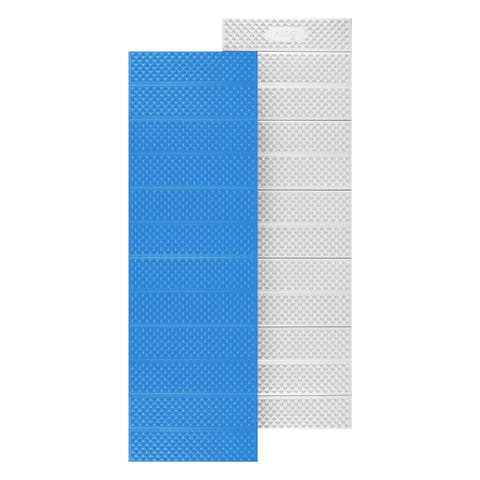 ⁨NC17103 KARIMATA SKŁADANA TURYSTYCZNA Z PODBICIEM ALUMINIOWYM + XPE 195 CM NIEBIESKA NILS CAMP⁩ w sklepie Wasserman.eu