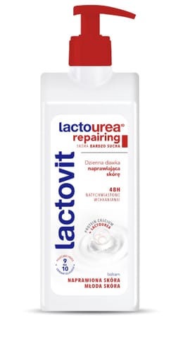 ⁨LACTOVIT Lactourea Balsam do ciała 400 ml⁩ w sklepie Wasserman.eu