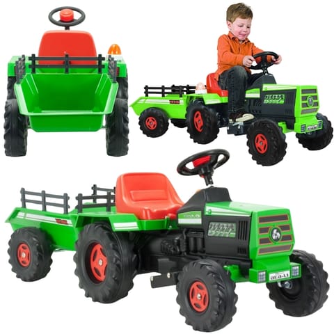 ⁨INJUSA Traktor Na Akumulator Basic 6V + Przyczepka⁩ w sklepie Wasserman.eu