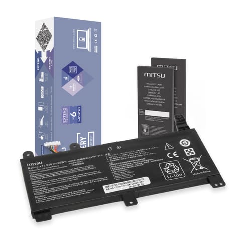 ⁨Bateria Mitsu do Asus ROG Strix G512LU, G531GU, G712LU⁩ w sklepie Wasserman.eu