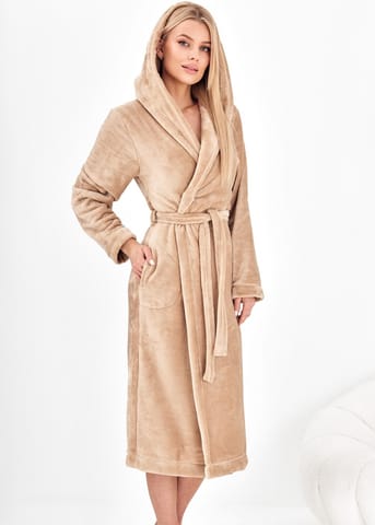⁨SZLAFROK L&L DAMSKI 2594 DIANA ANGORA (kolor angora, rozmiar S)⁩ w sklepie Wasserman.eu