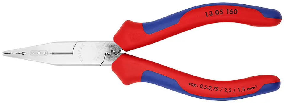 ⁨EXTENDED PLIERS FOR ELECTRICIANS 160MM⁩ at Wasserman.eu