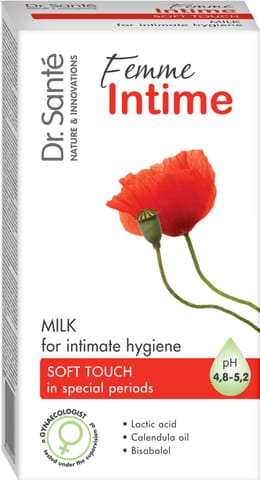 ⁨DR.SANTE Femme Intime Mleczko do higieny intymnej Delikatne dotknięcie 230 ml⁩ w sklepie Wasserman.eu