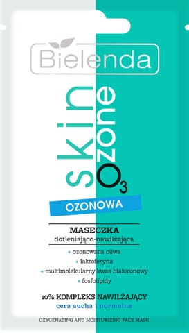 ⁨BIELENDA Skin O3 Zone Maseczka dotleniająco - nawilżająca 8 g⁩ w sklepie Wasserman.eu