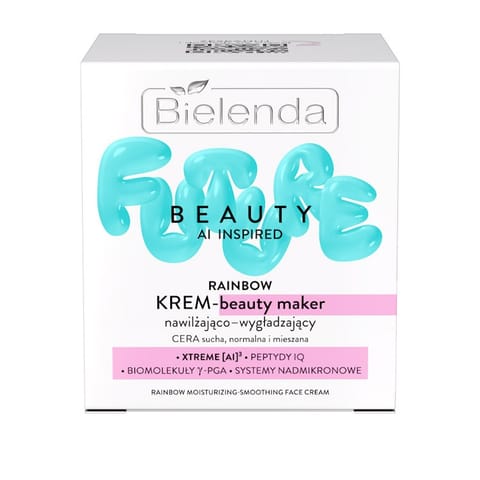 ⁨BIELENDA Future Beauty Rainbow krem - beauty maker nawilżająco - wygładzający 50 ml⁩ w sklepie Wasserman.eu