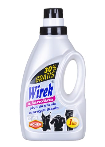 ⁨ACHEM WIREK Płyn d/prania 1L czarny⁩ w sklepie Wasserman.eu