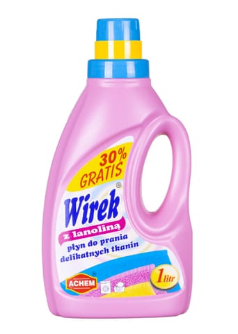 ⁨ACHEM WIREK Płyn d/prania 1L lanolina⁩ w sklepie Wasserman.eu