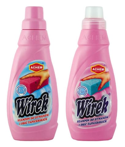 ⁨ACHEM WIREK Szampon do dywanów 500ml cytrynowy⁩ w sklepie Wasserman.eu